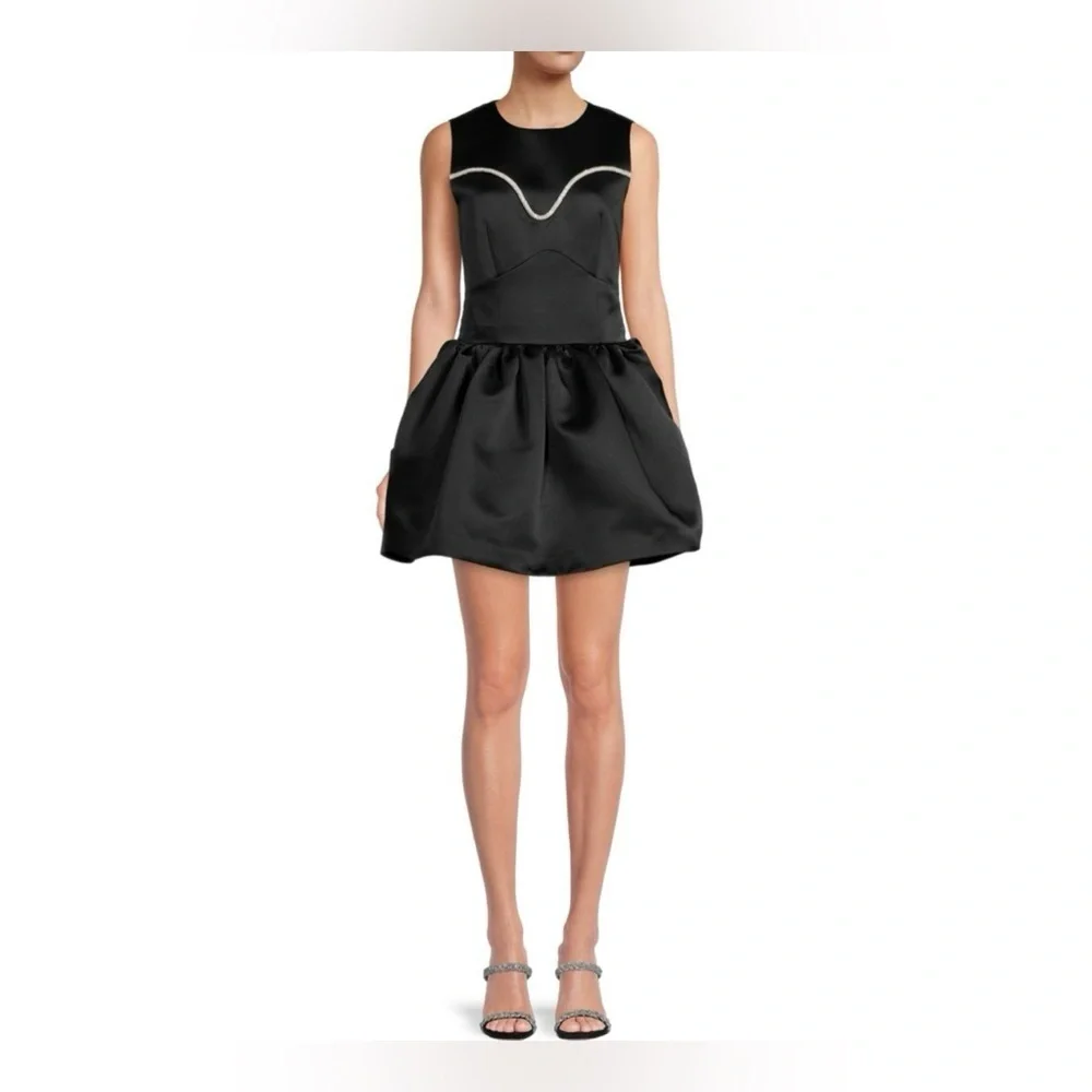 Tanya Taylor Fall ‘22, Naoki Mini Dress, NWT, Embellished💎 Cocktail 🍸 size 8